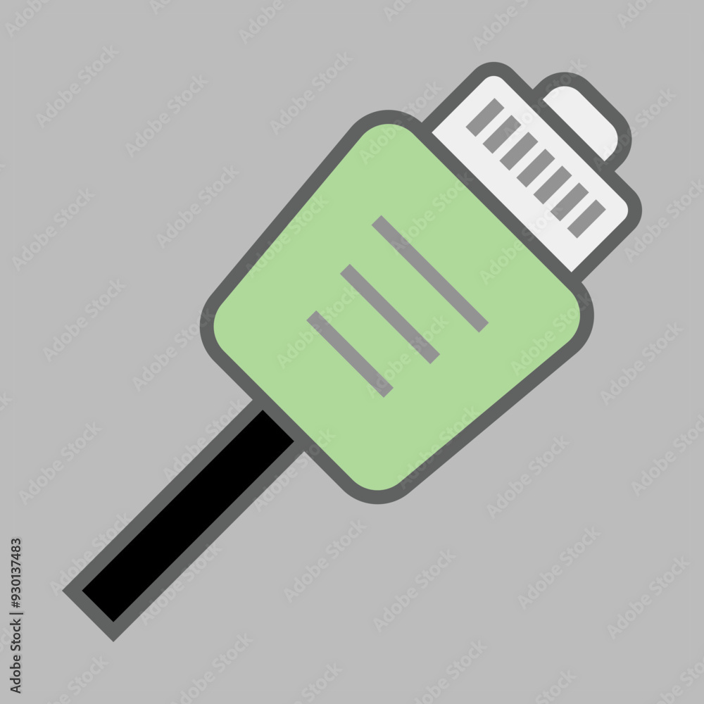 Ethernet Cable icon Design