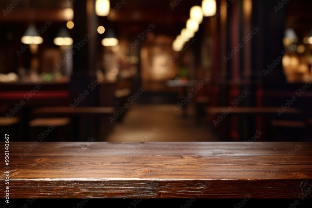 Empty wooden table restaurant furniture architecture. Empty wooden table restaurant furniture architecture.