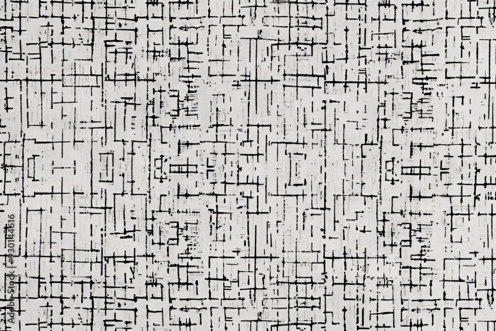 Black & white grid pattern Black & white grid pattern