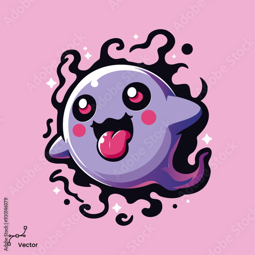 Ghost Chibi_T-shirt