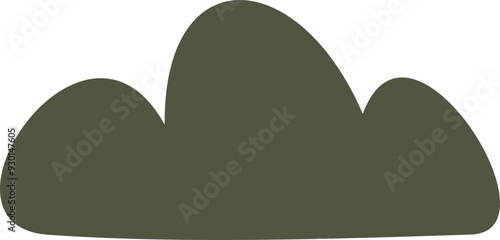 Abstract form set. Geometric minimal shape. Modern contemporary. Scribble bizarre boho figures.  