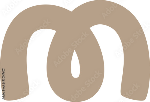 Abstract form set. Geometric minimal shape. Modern contemporary. Scribble bizarre boho figures.  