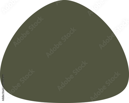 Abstract form set. Geometric minimal shape. Modern contemporary. Scribble bizarre boho figures.  