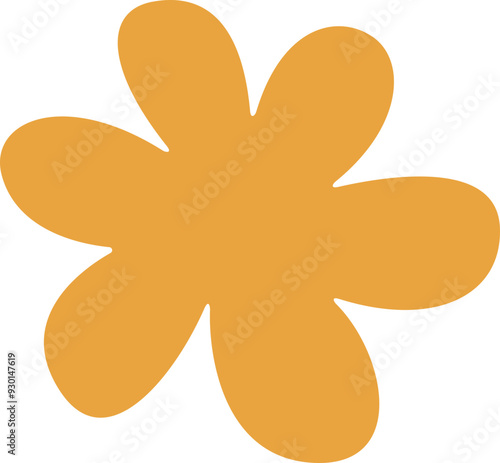 Abstract form set. Geometric minimal shape. Modern contemporary. Scribble bizarre boho figures.  