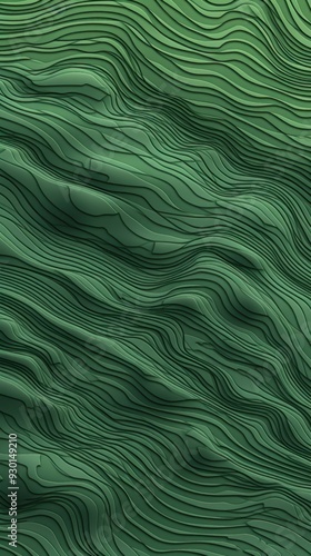 Terrain map green pearl contours trails, image grid geographic relief topographic contour line maps pattern background