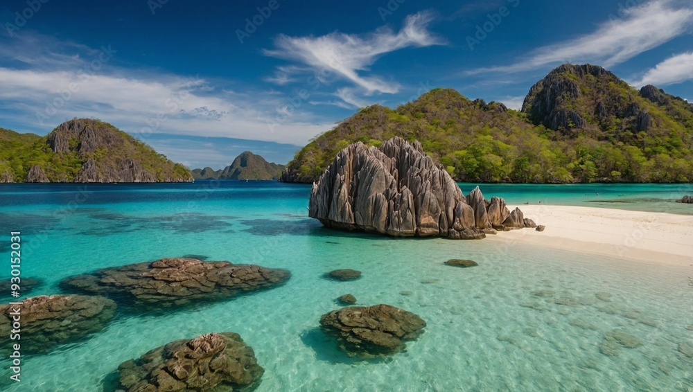 Fototapeta premium Coron's Paradise