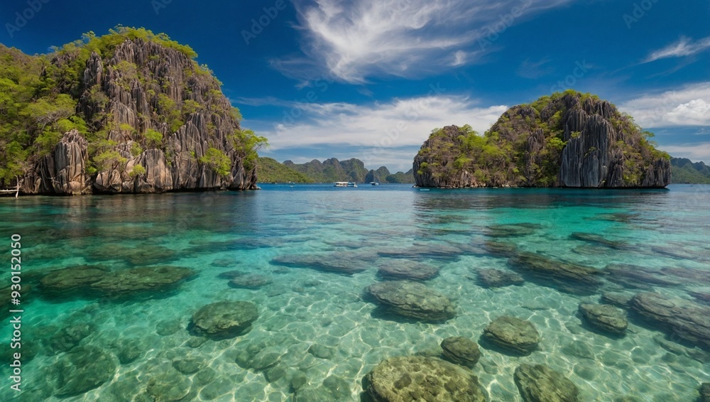 Fototapeta premium Coron's Paradise