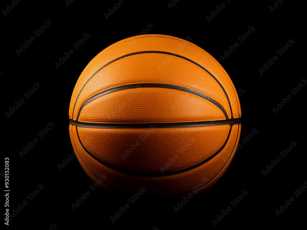Sports iconic ball, basketball on a white background Sports iconic ball, basketball on a white background