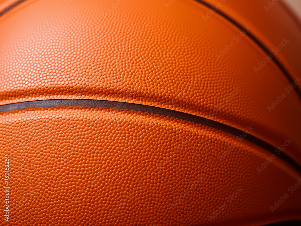 Orange leather basketball used as a background Orange leather basketball used as a background