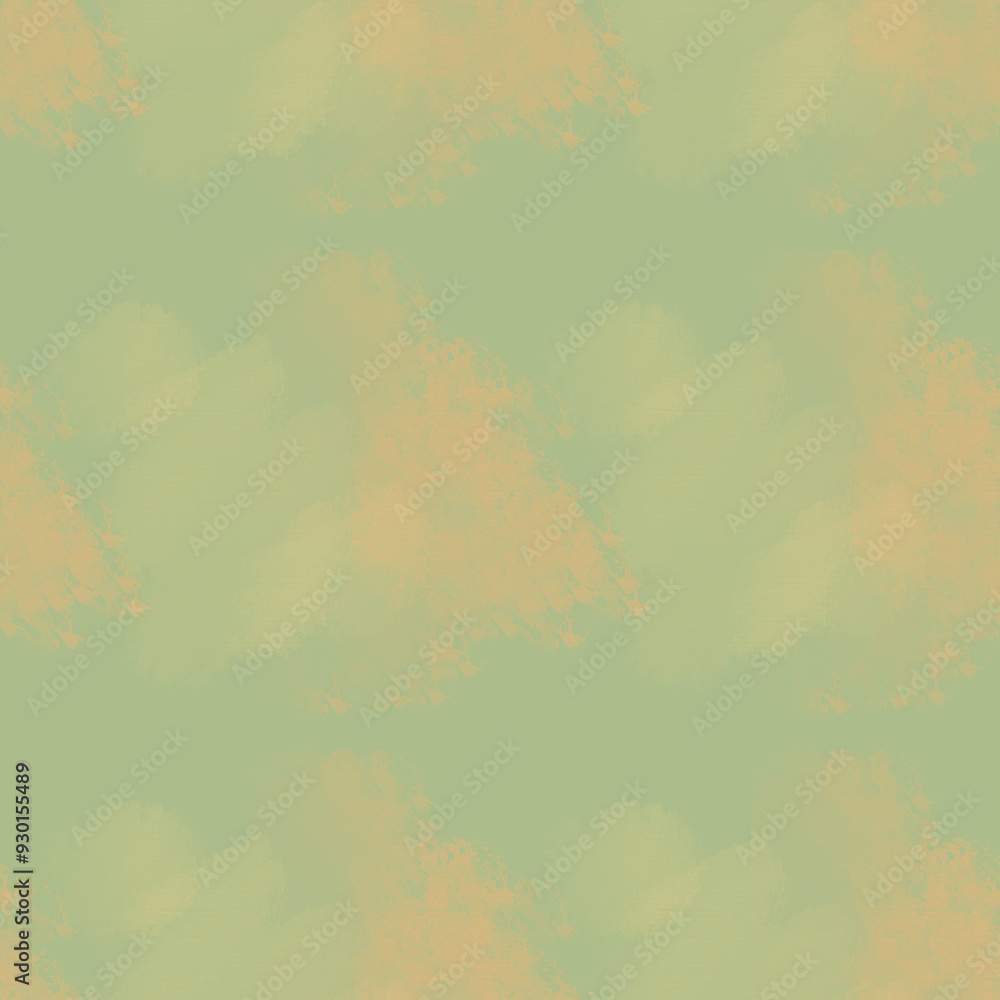 Abstract seamless texture pattern with green color and brush stroke of watercolor with light brown color. Abstract seamless texture pattern with green color and brush stroke of watercolor with light brown color.