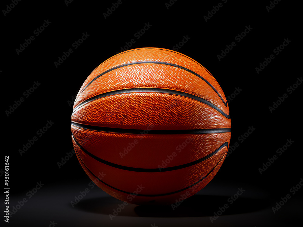 Basketball isolated on a white background, sports equipment Basketball isolated on a white background, sports equipment