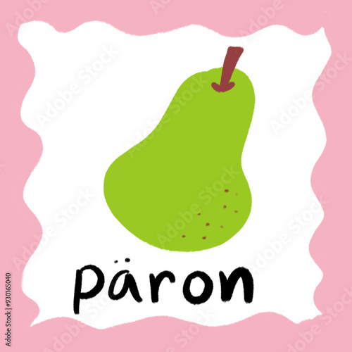 pear in Swedish