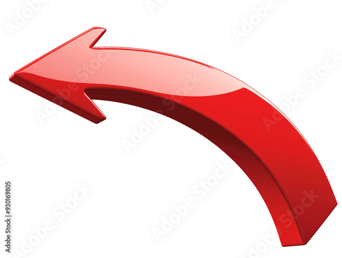 a red arrow pointing to the left