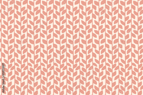 Seamless geometric pattern, abstract background with liana
