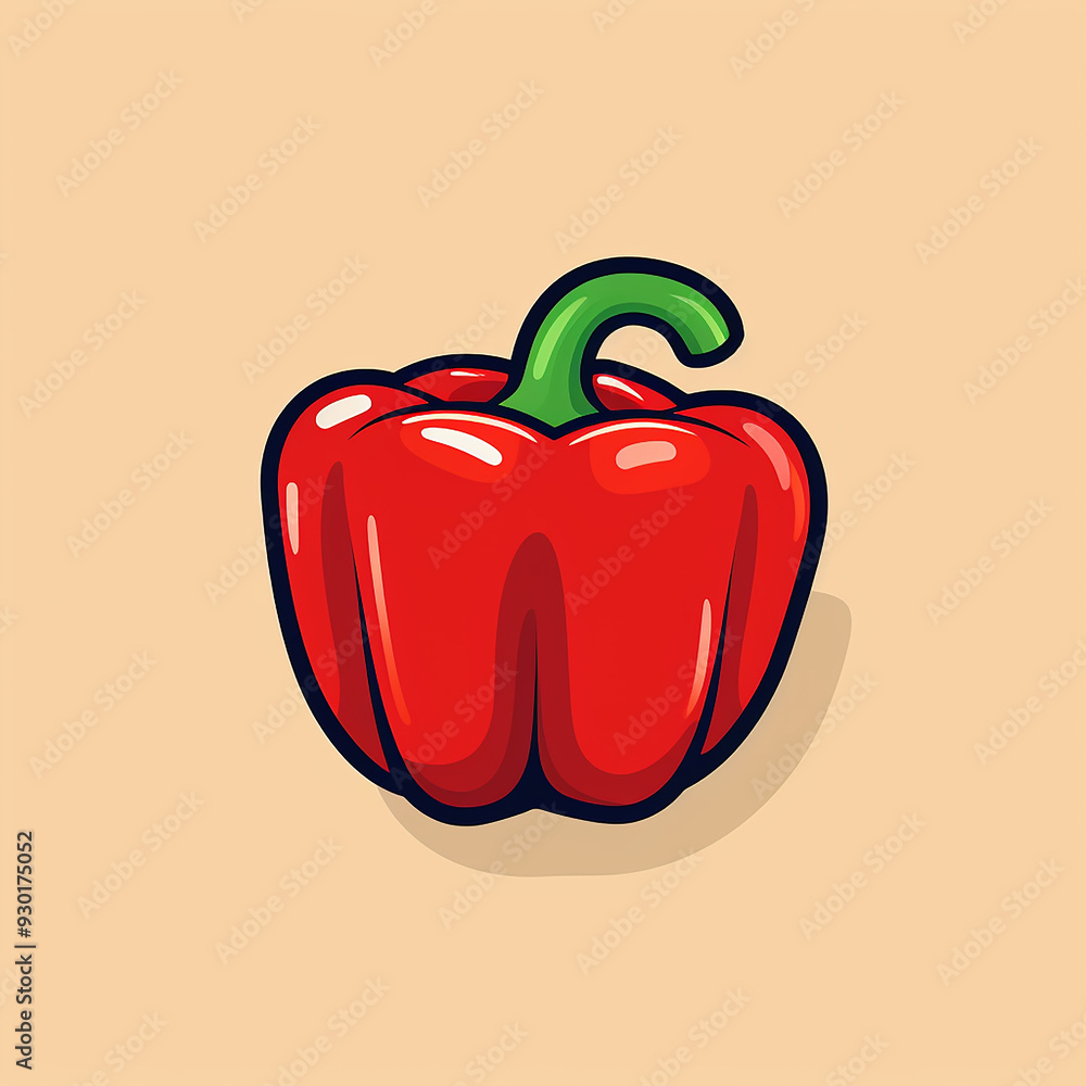 illustration of pepper illustration of pepper