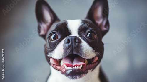 Wallpaper Mural A Boston Terrier's Happy Face Torontodigital.ca