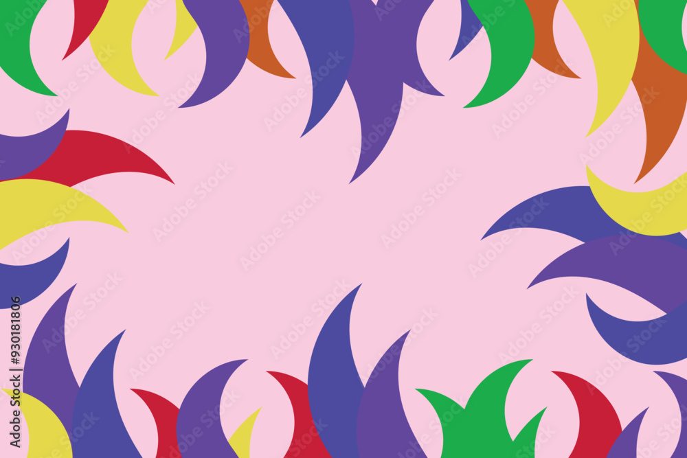 Brisbane Festival theme abstract background Brisbane Festival theme abstract background