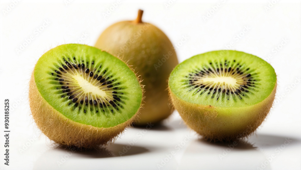 Kiwi isolated on white background Kiwi isolated on white background