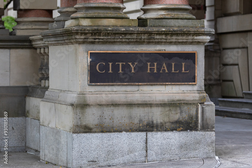  Exterior view of Portland City Hall beautiful architectural building facade