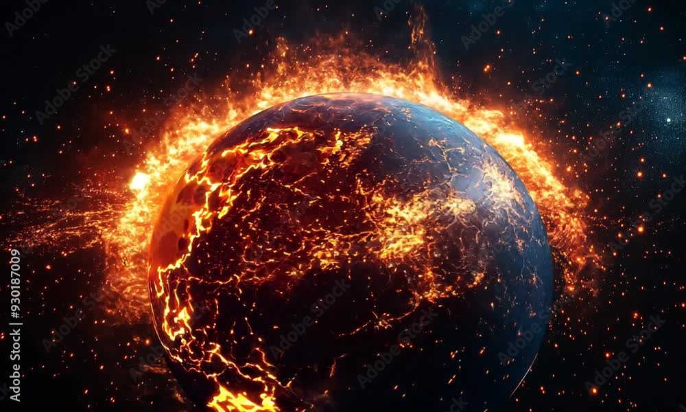 Burning Planet Burning Planet