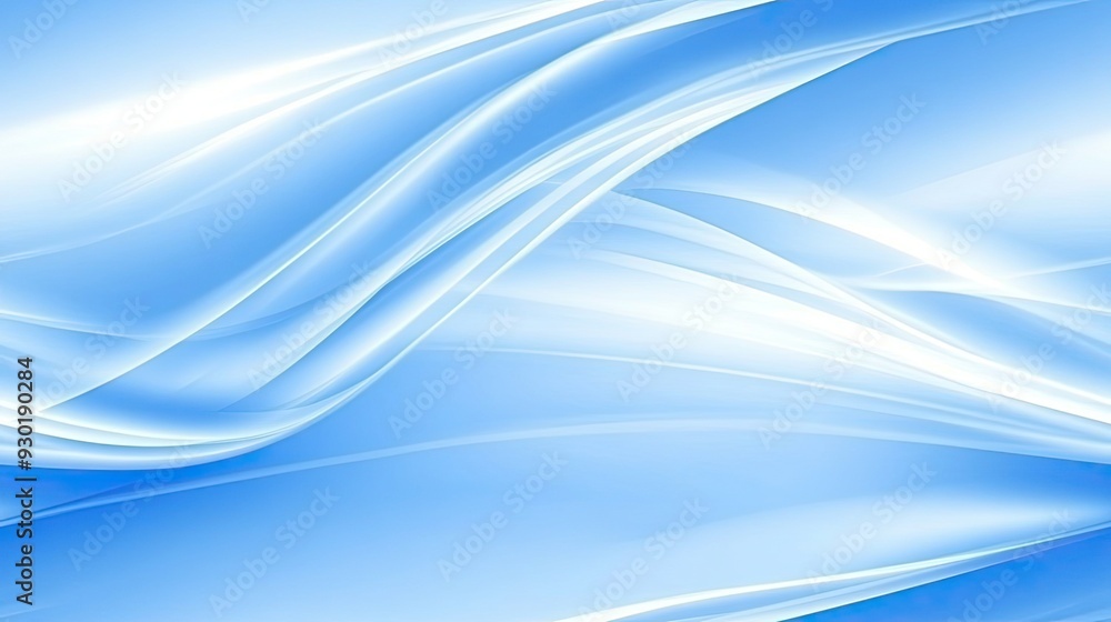 A dynamic wave pattern showcases white glowing lines against a light blue gradient background, creating a visually striking technological theme A dynamic wave pattern showcases white glowing lines against a light blue gradient background, creating a visually striking technological theme