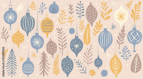 Weihnachtliches Hintergrund Muster