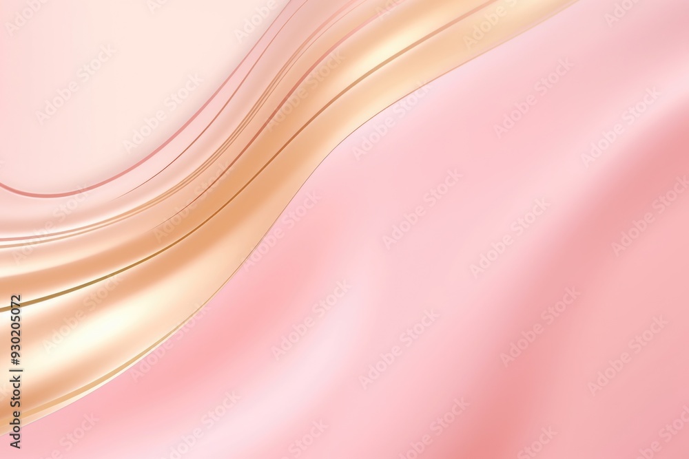 Free plain pink background with gold wave Free plain pink background with gold wave
