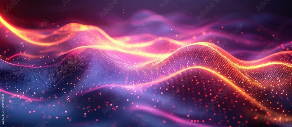 Abstract Glow with Red and Orange Abstract Glow with Red and Orange