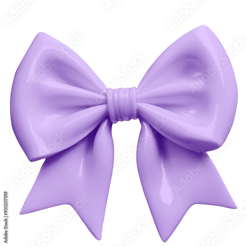 Lilac bow