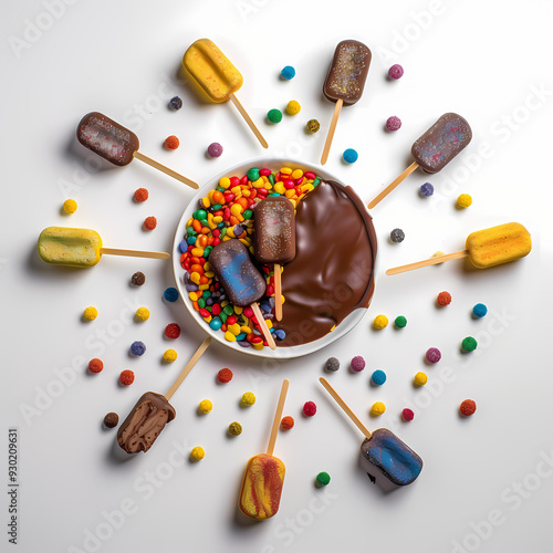Colorful Lollipops