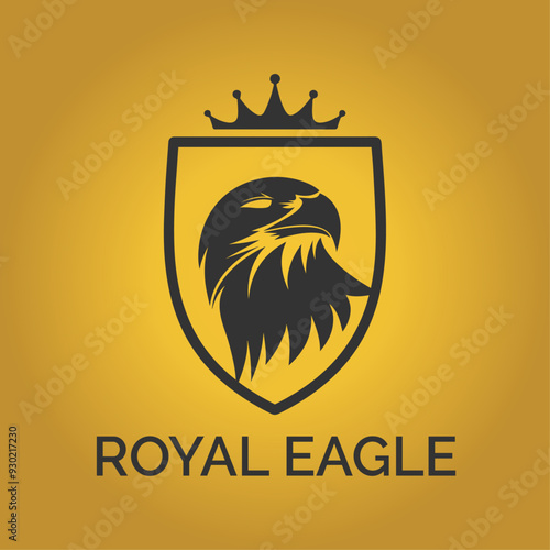 Royal Eagle Logo EPS Vector Design