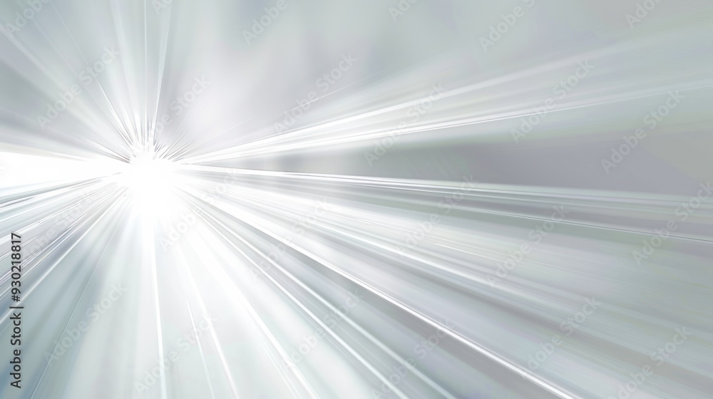 Abstract Light Rays in Gray and White Abstract Light Rays in Gray and White