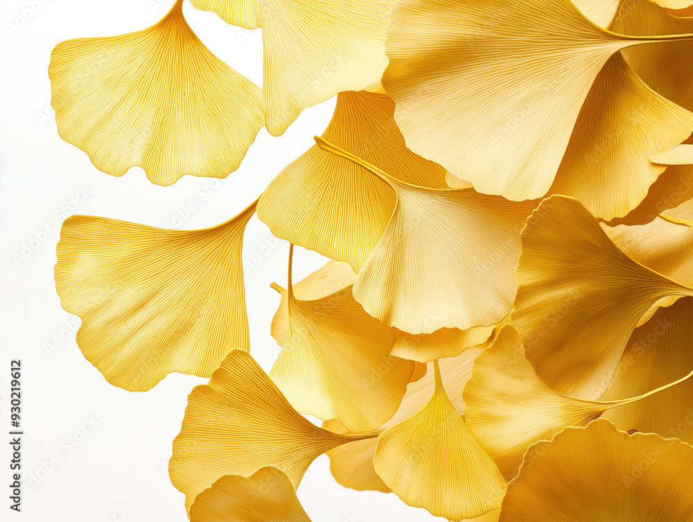 Naklejka premium Ginkgo Blätter