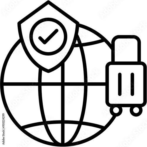 Travel Insurance Icon