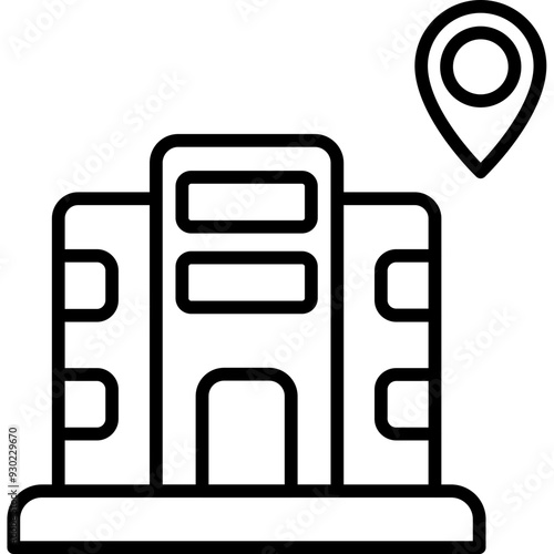 Hotel Location Icon