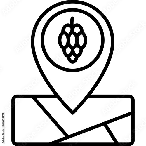 Vineyard Location Icon