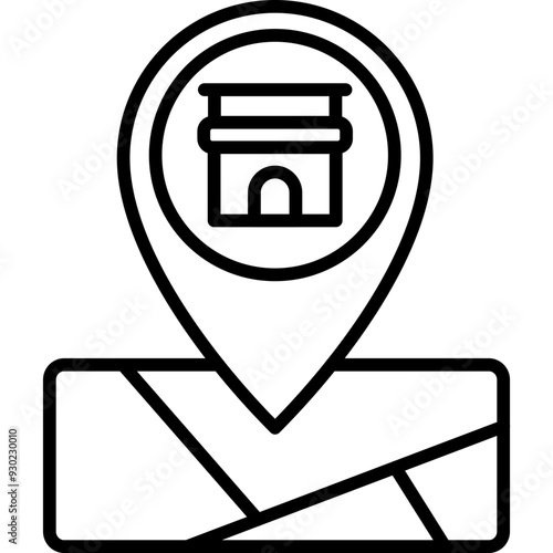 Historic Site Location Icon