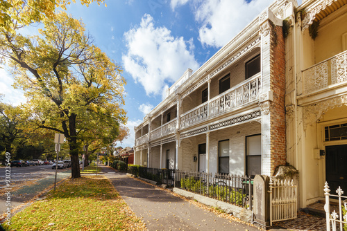 Swanston St in Parkville Australia photo