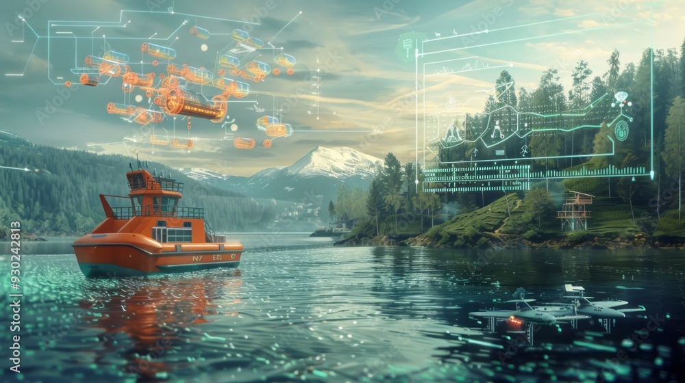 image that showcases the impact of artificial intelligence (AI) on industries image that showcases the impact of artificial intelligence (AI) on industries