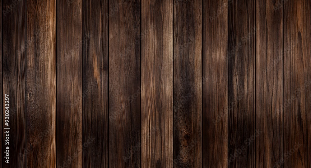 Obraz premium dark brown wood texture, seamless texture