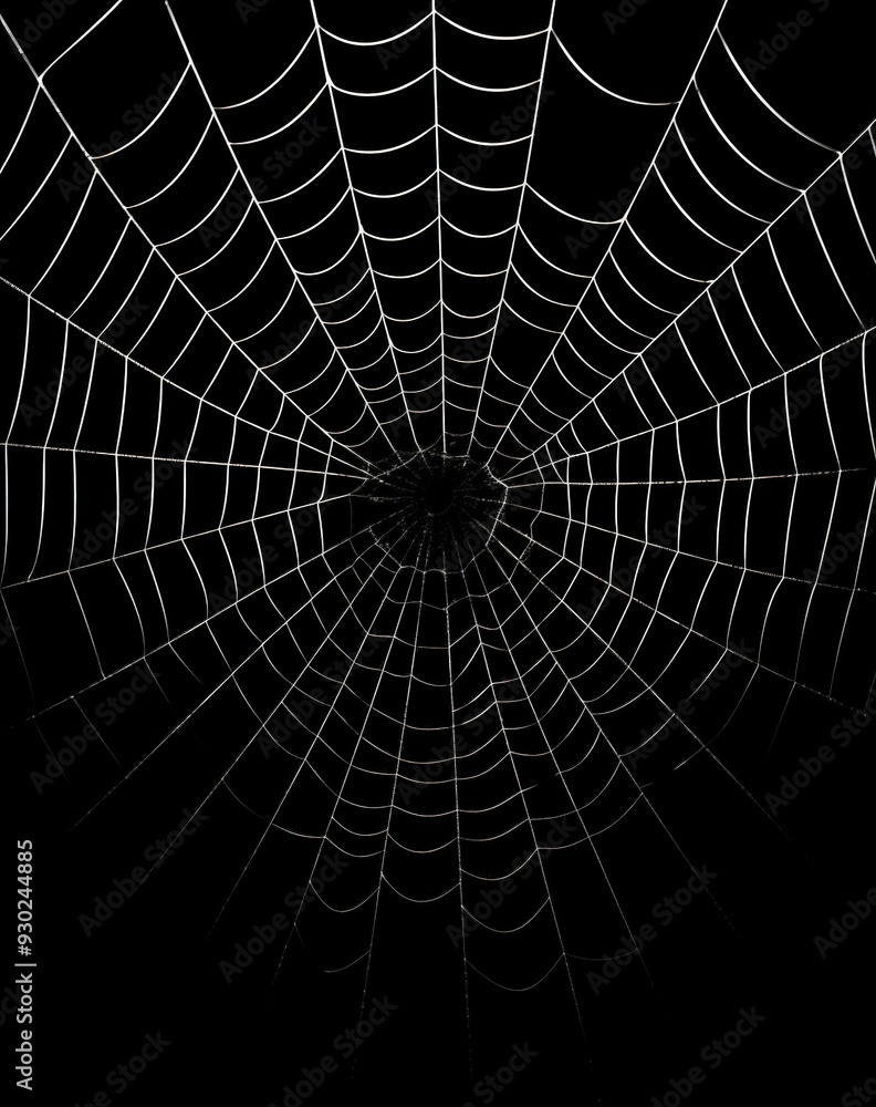 Fototapeta premium Close-up of a spiderweb