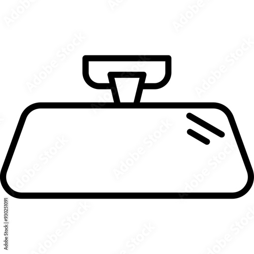 Rearview Mirror Icon