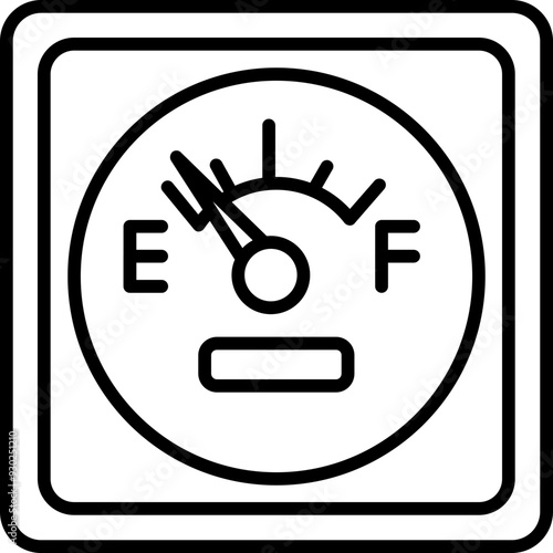 Fuel Gauge Icon