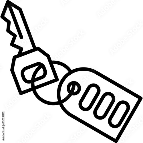 Ignition Key Icon
