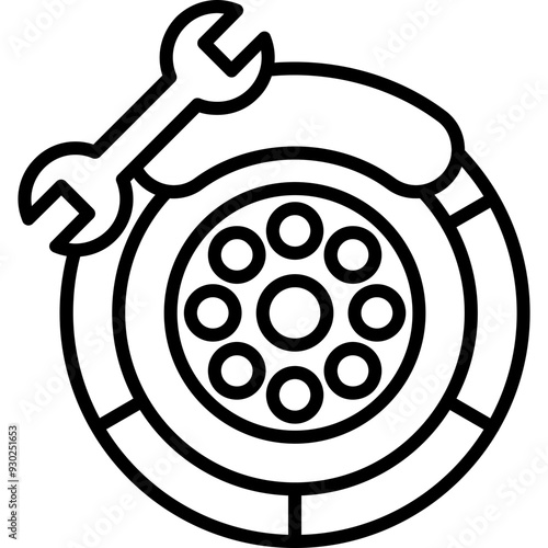 Brake Check Icon