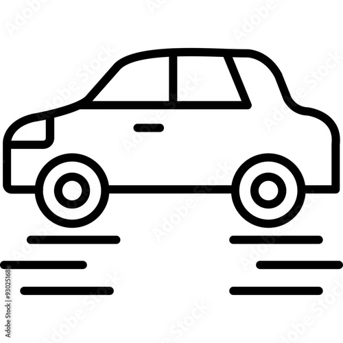 Road Etiquette Icon
