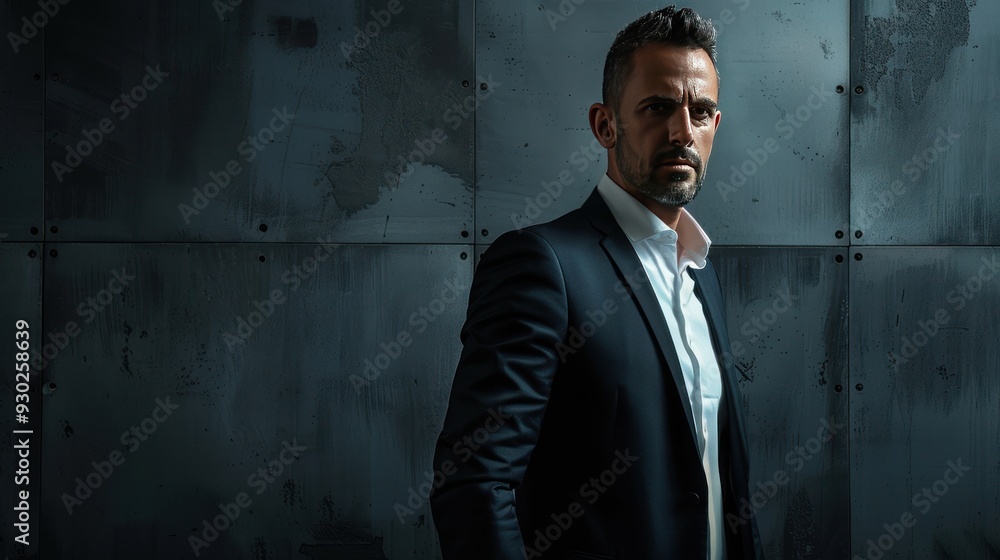 Confident Man in Suit Confident Man in Suit