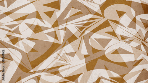Abstract background in vintage style. Stylized old with grain. For use in graphics, for printing on wall decorations.