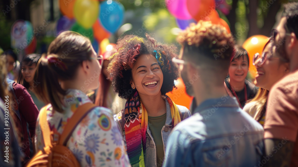 People of various ethnicities, genders, and abilities participating in a community event, promoting diversity People of various ethnicities, genders, and abilities participating in a community event, promoting diversity