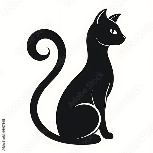 black cat silhouette